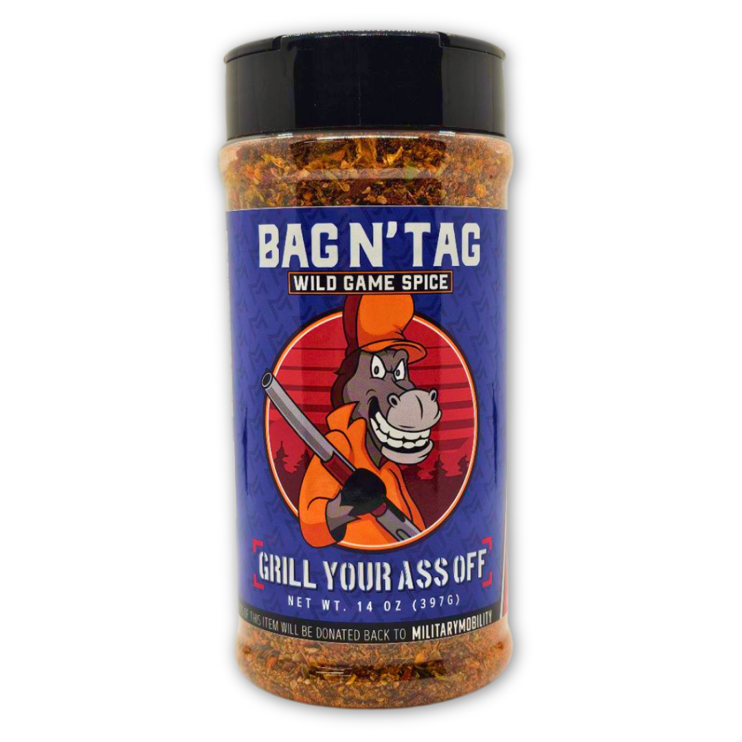 Bag N' Tag Wild Game Seasoning – Bold & Smoky Grill Blend