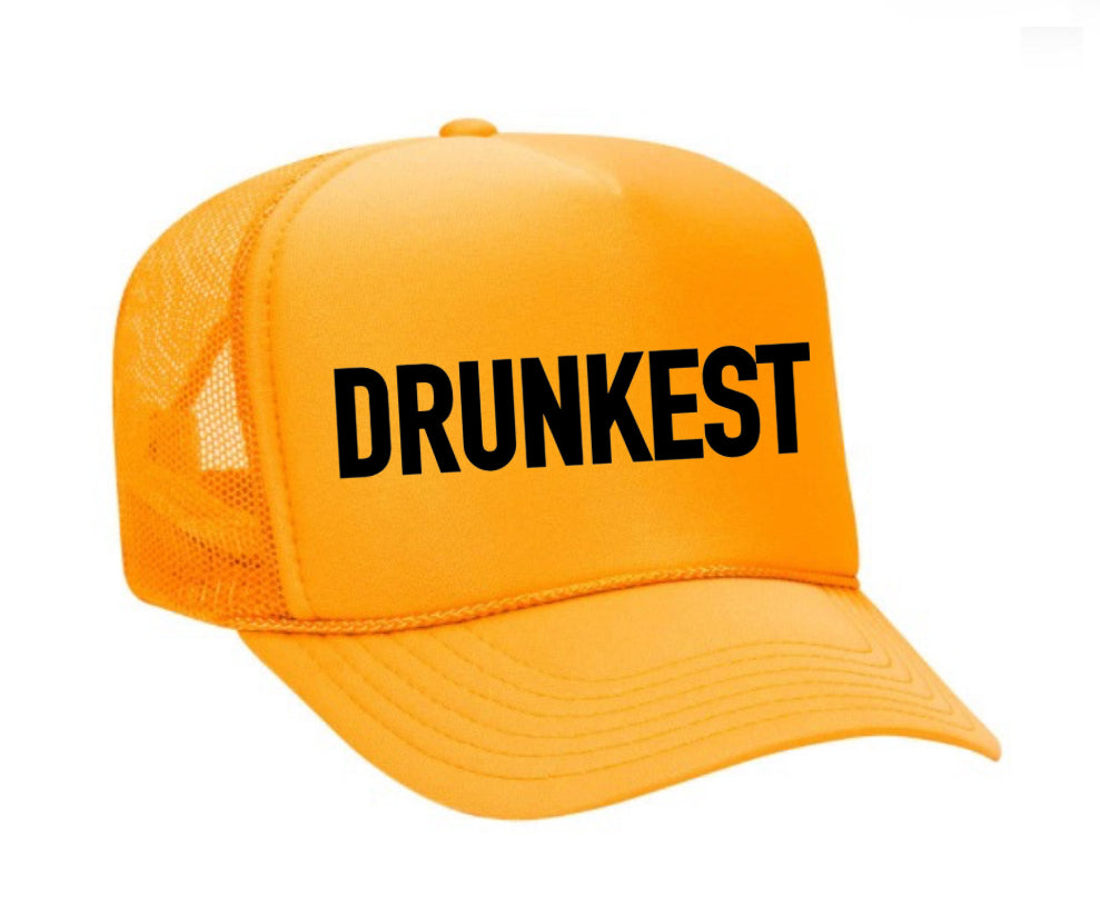 Drunkest Trucker Hat