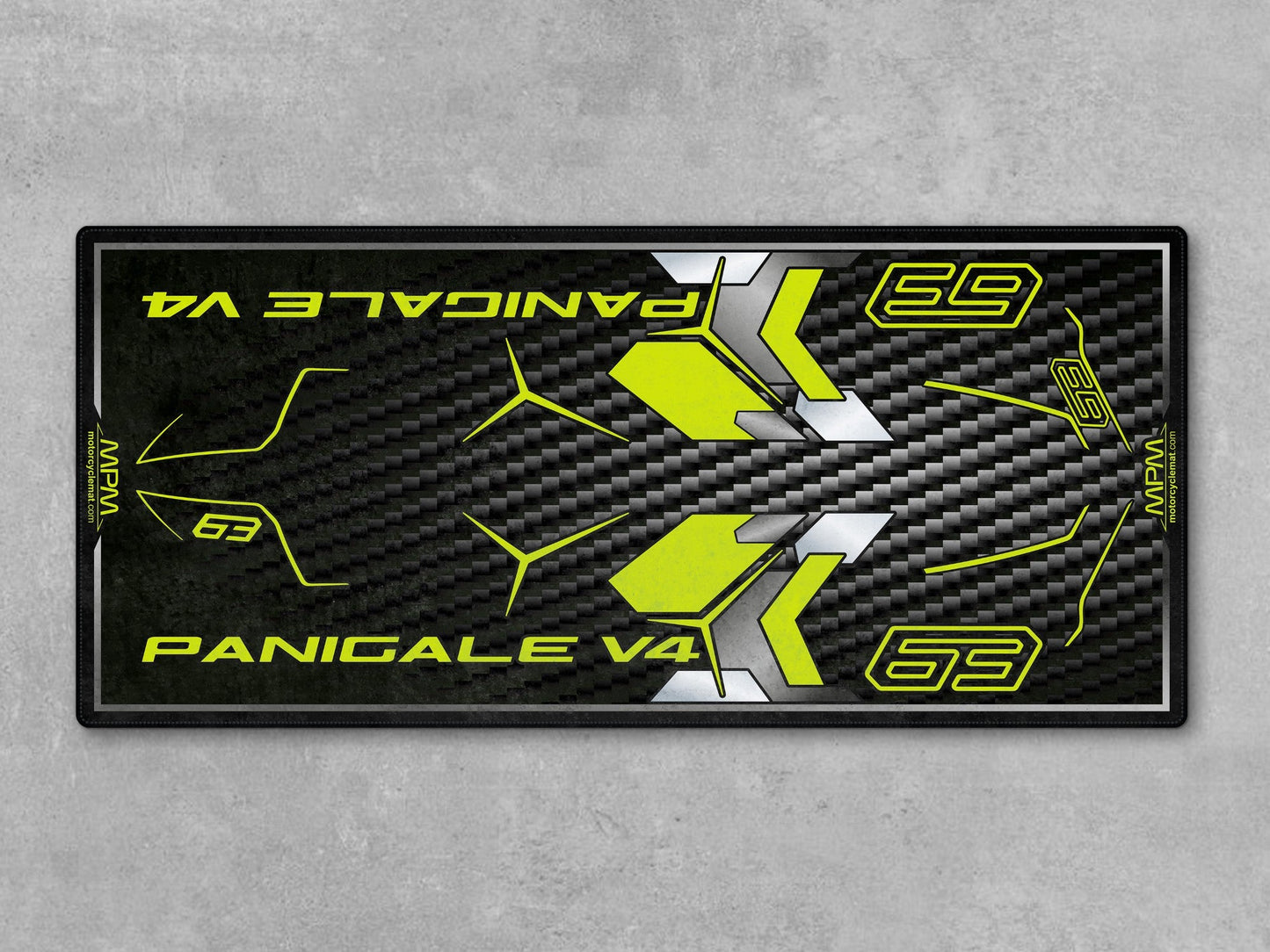 MPM Motorcycle Mat for Ducati Panigale V4 Lamborghini - MM4200