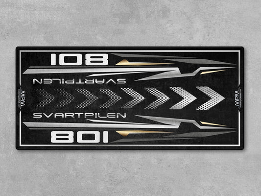 MPM Motorcycle Mat for Husqvarna Svartpilen 801 - MM4224