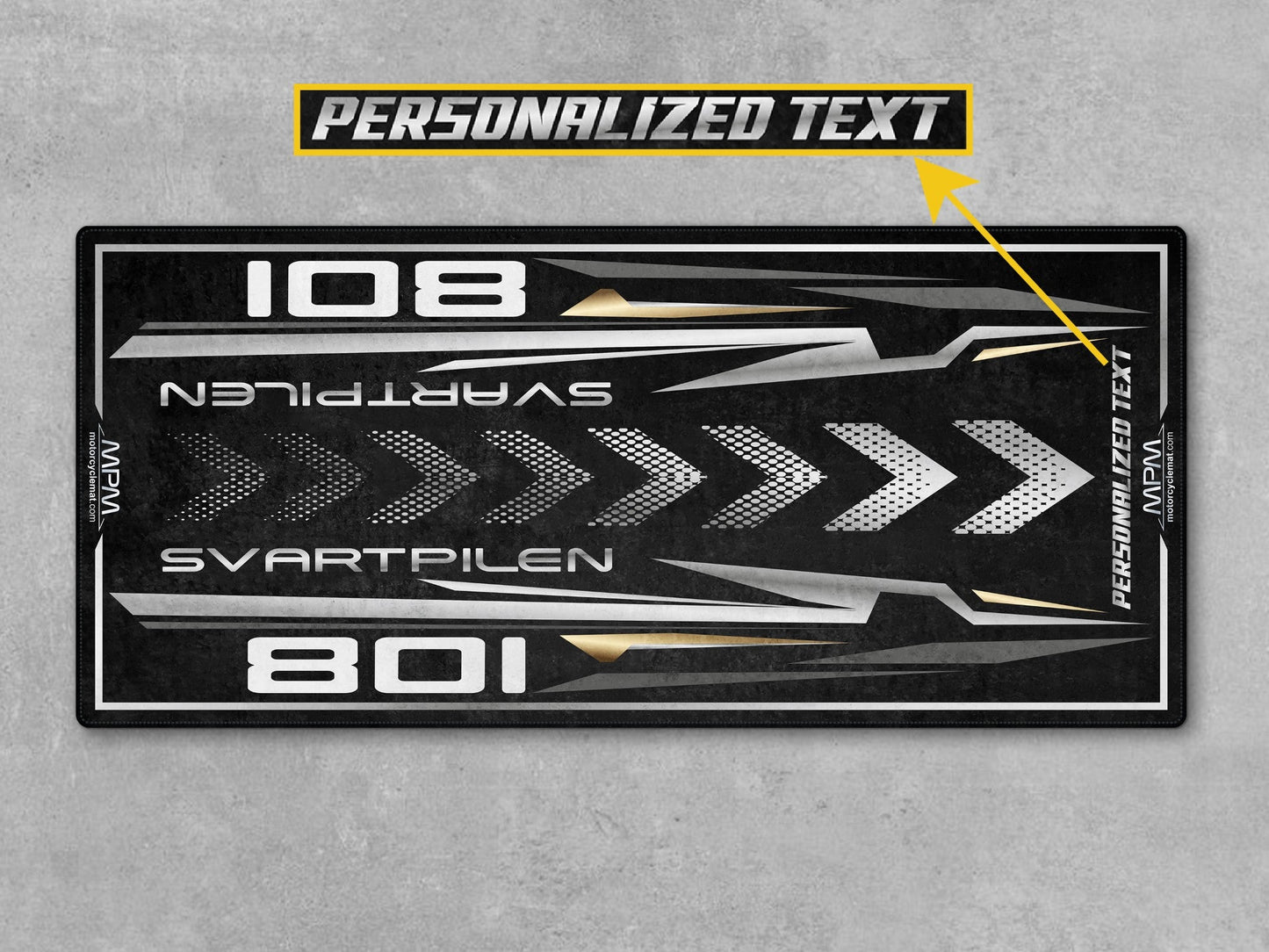 MPM Motorcycle Mat for Husqvarna Svartpilen 801 - MM4224