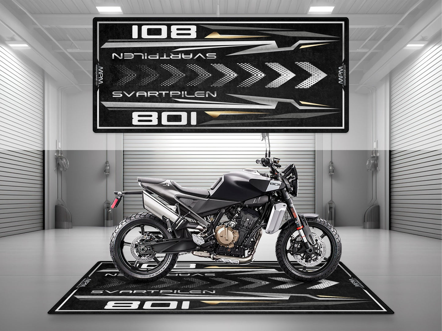 MPM Motorcycle Mat for Husqvarna Svartpilen 801 - MM4224