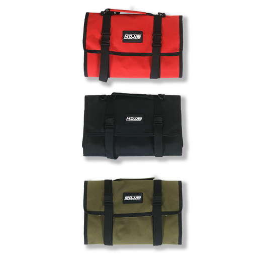 Medium Canvas Tool organizer bag with removeable pouches