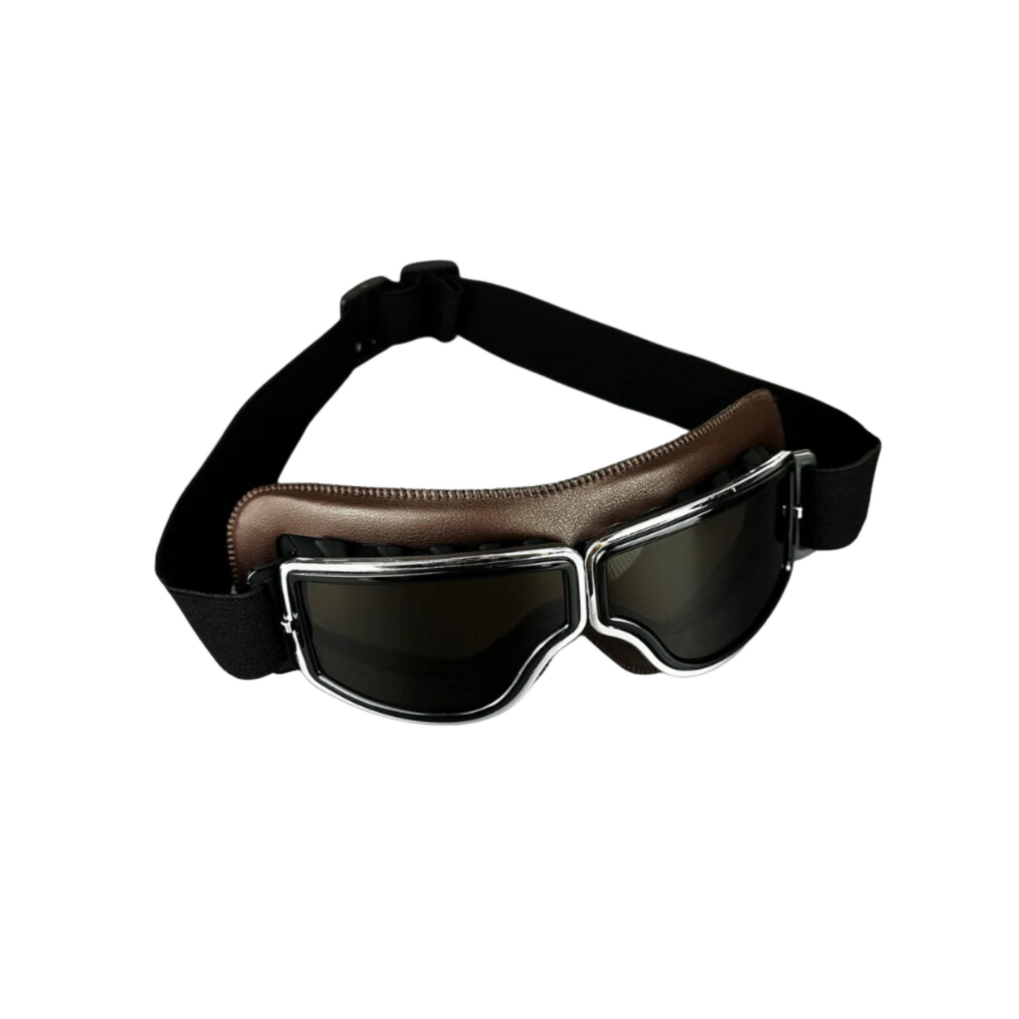Vintage Leather Motorcycle Goggles