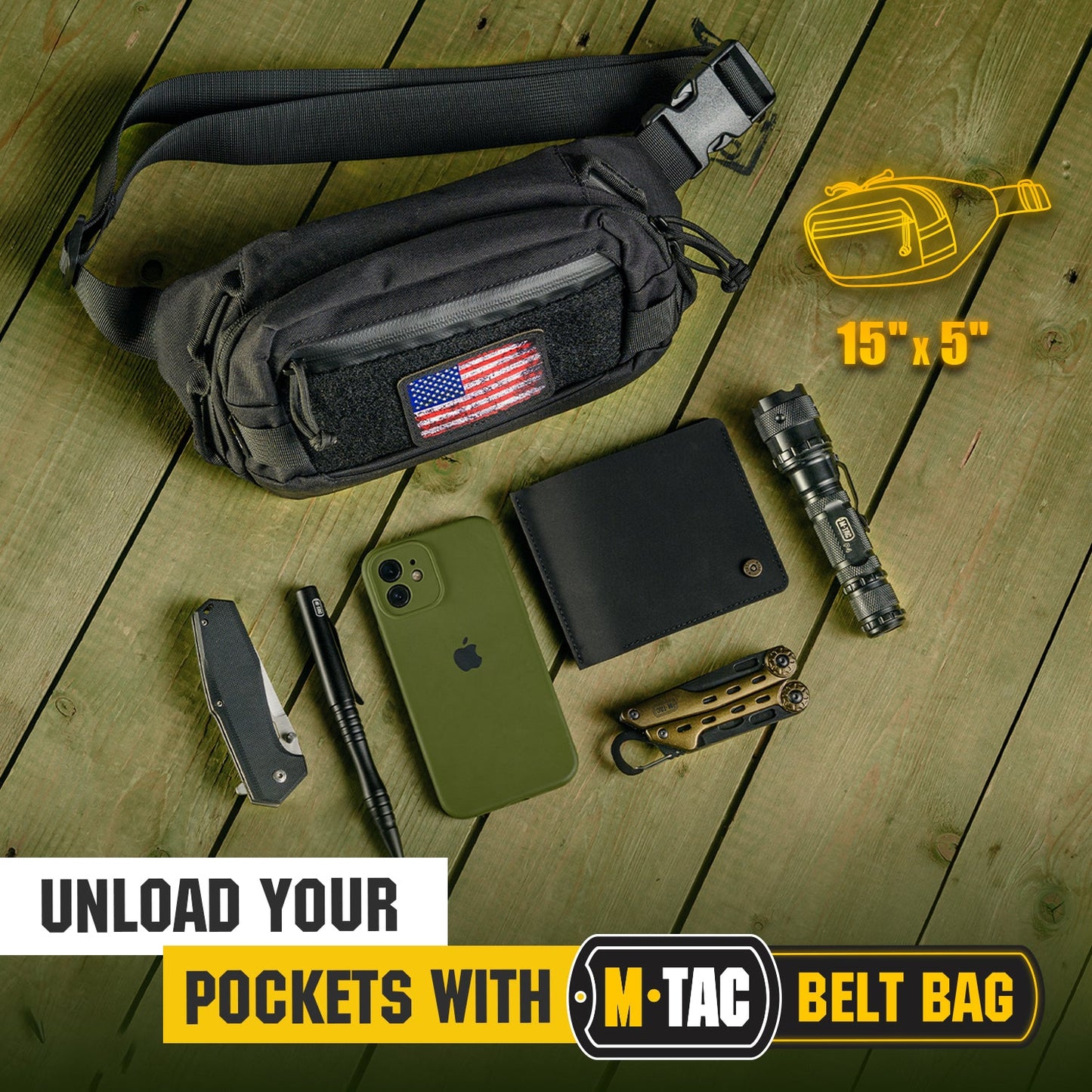 M-Tac CCW Waist Fanny Pack Gen. II
