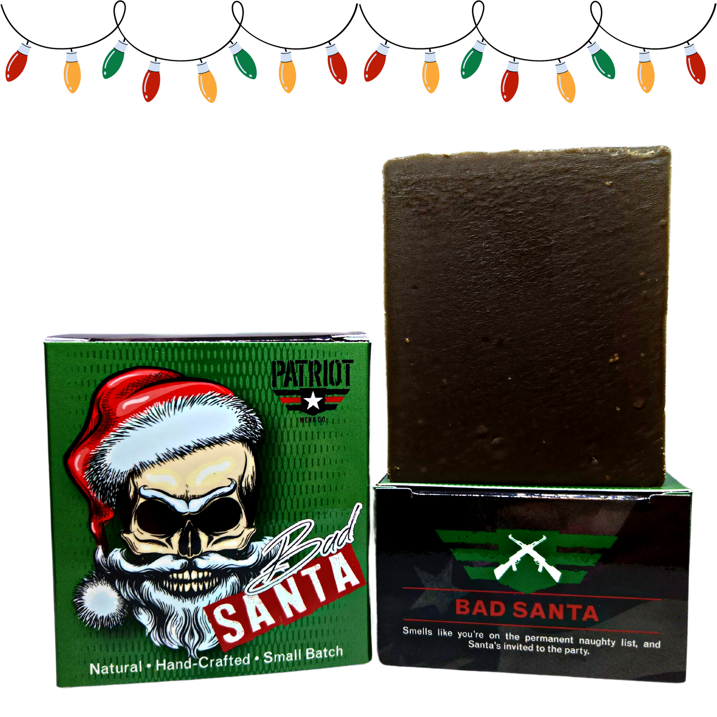 Bad Santa Christmas Soap - Cinnamon and Clove
