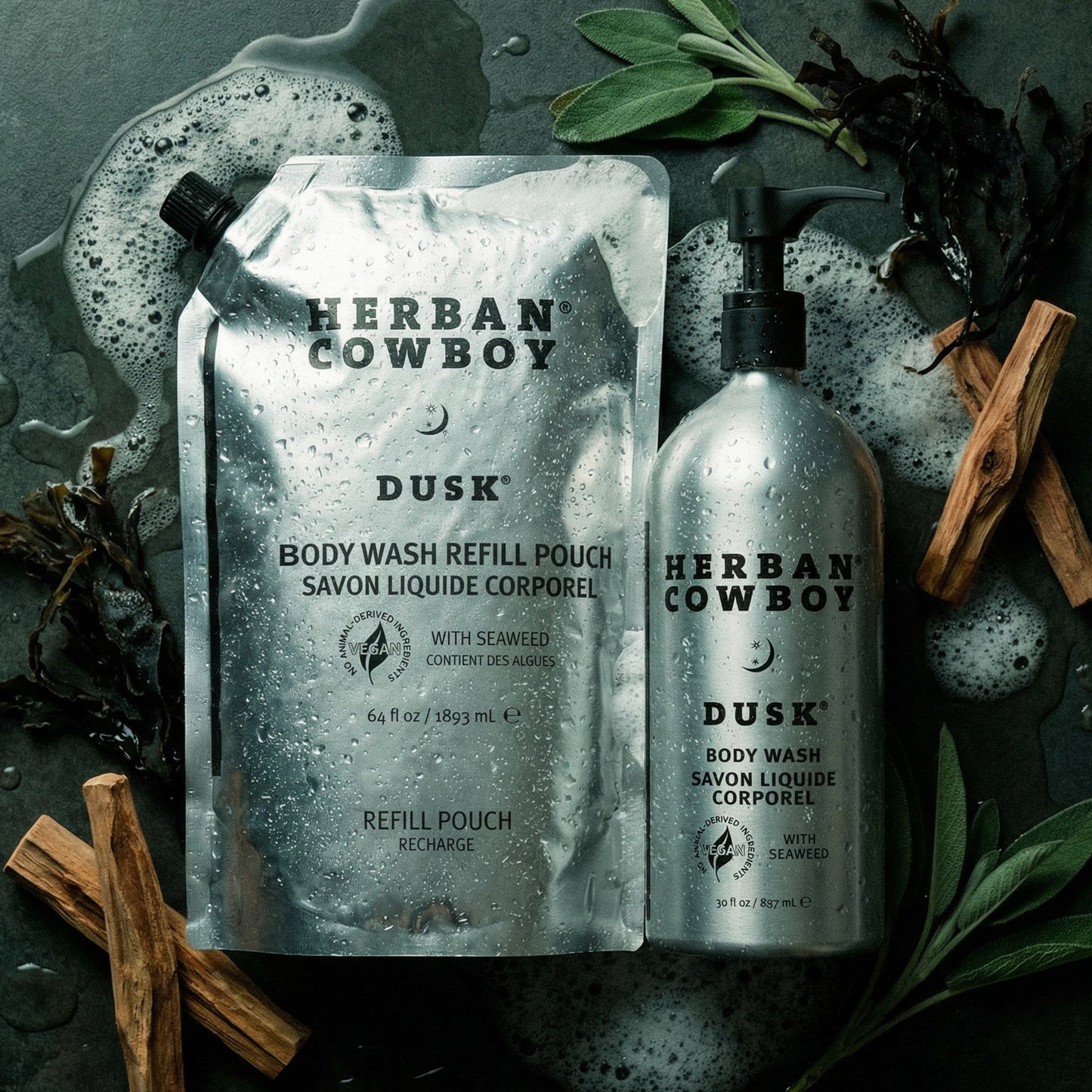 Body Wash Pump & Pouch