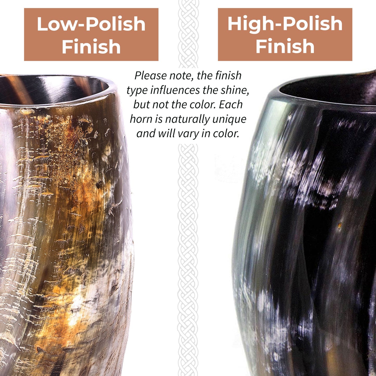 Drinking Horn with Leather Holster | "The Journeyman"