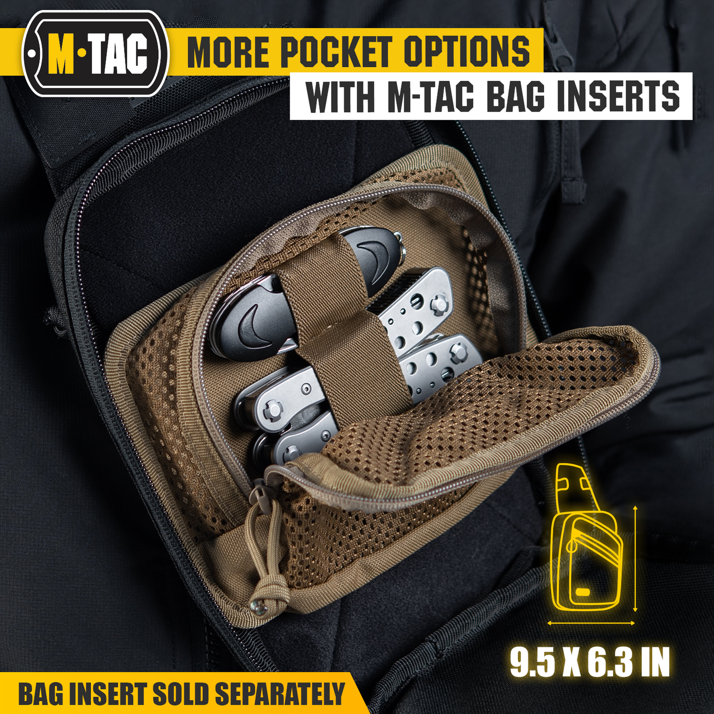 M-Tac Sling Pistol Bag with Loop Panel Elite