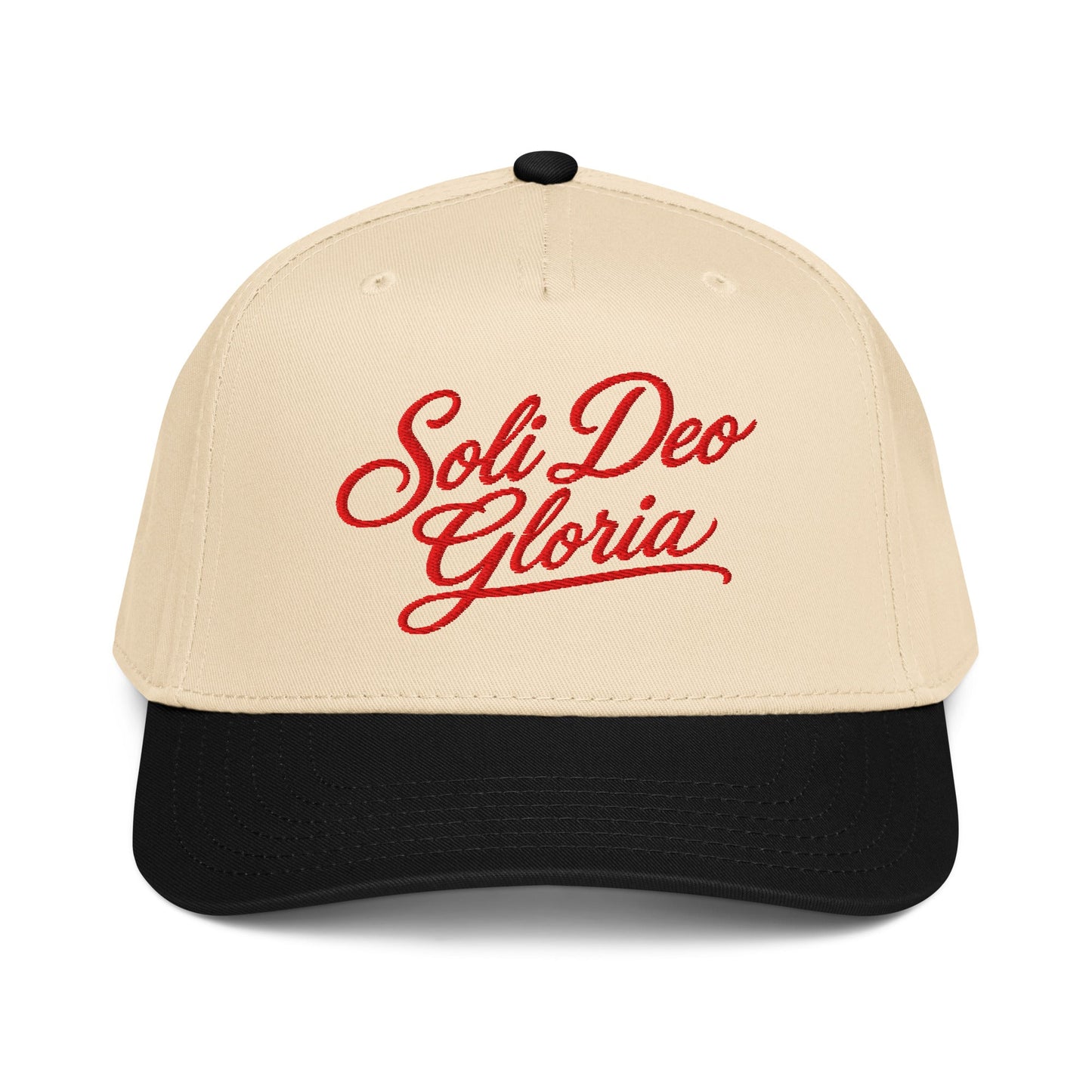 Soli Deo Gloria Script Hat (Red)