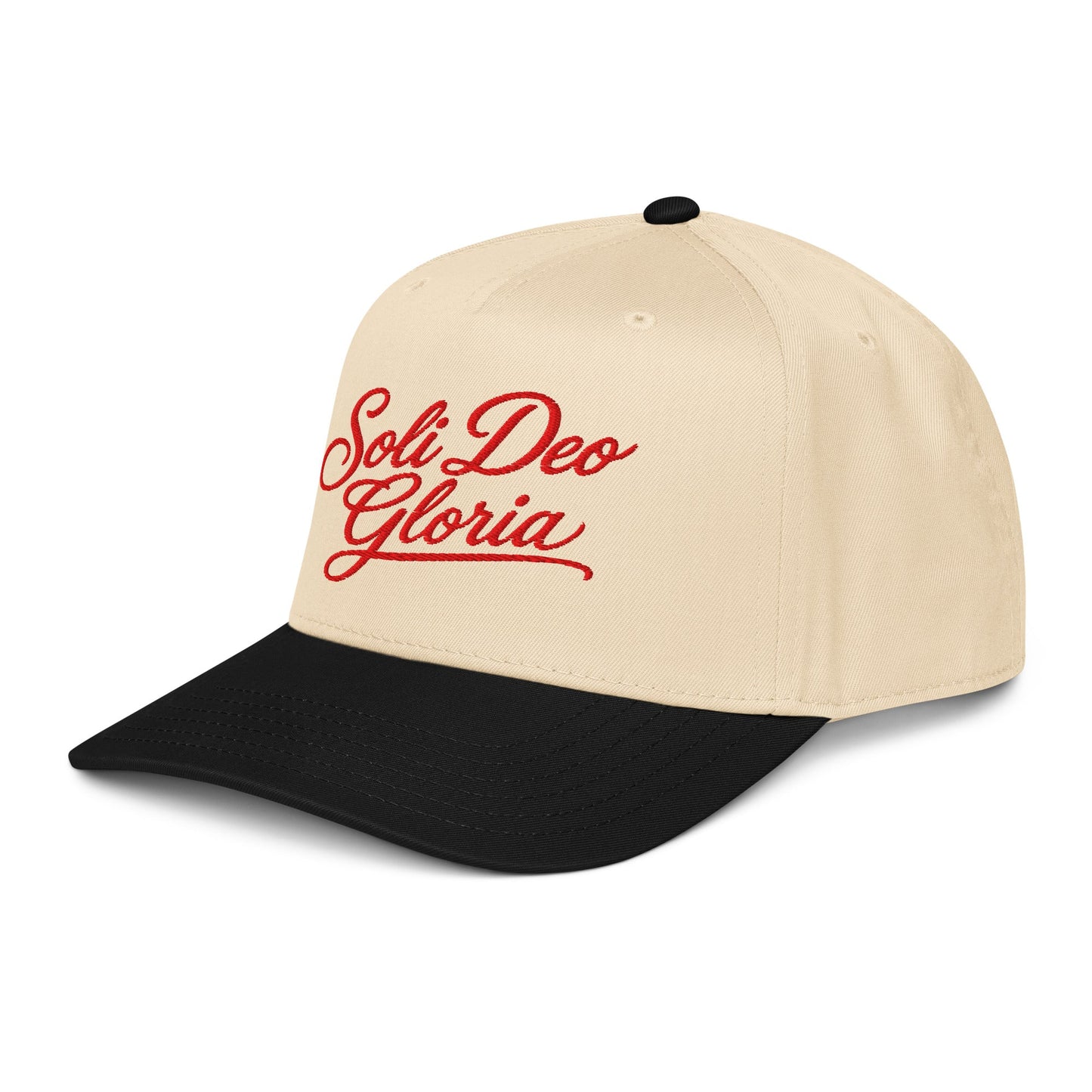 Soli Deo Gloria Script Hat (Red)