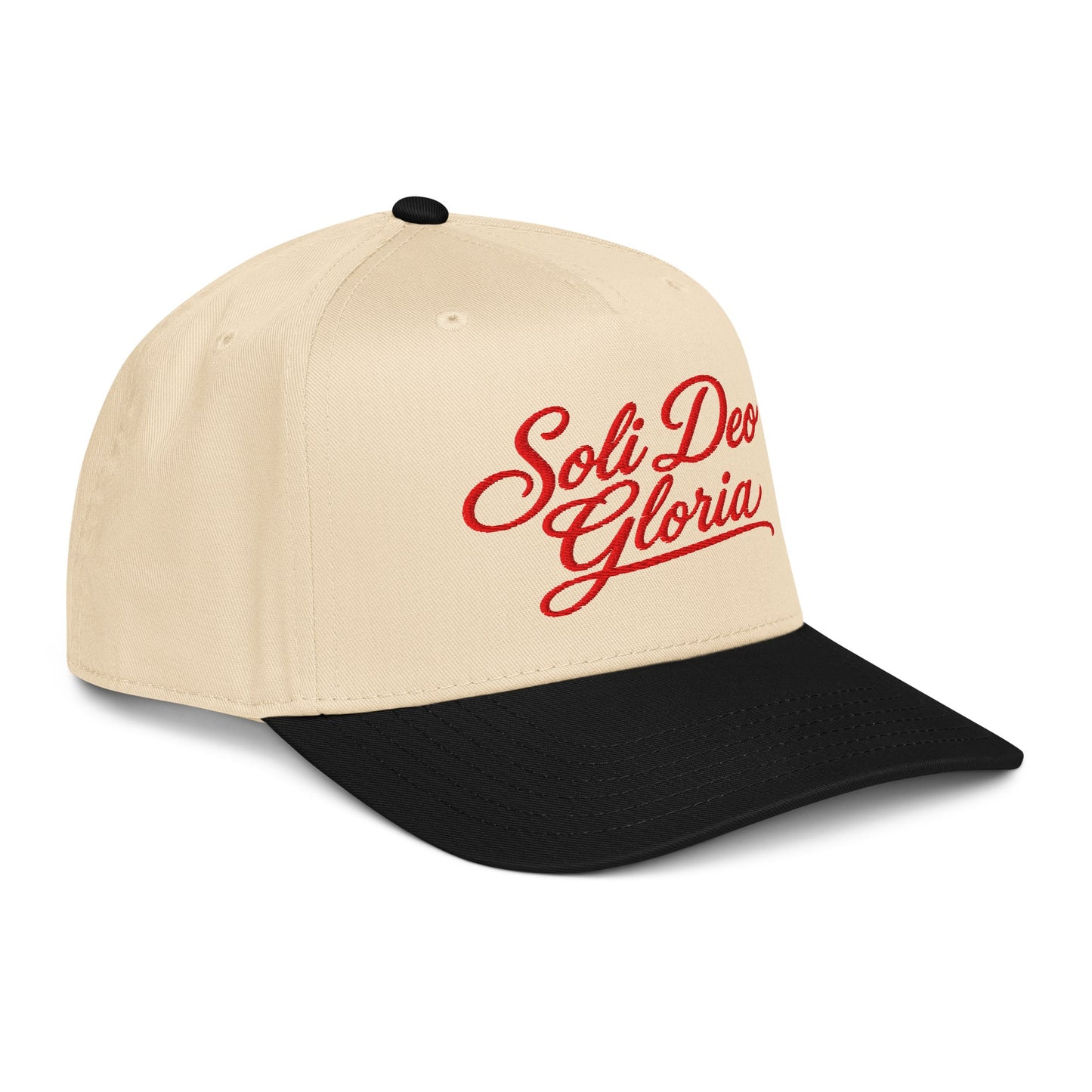 Soli Deo Gloria Script Hat (Red)
