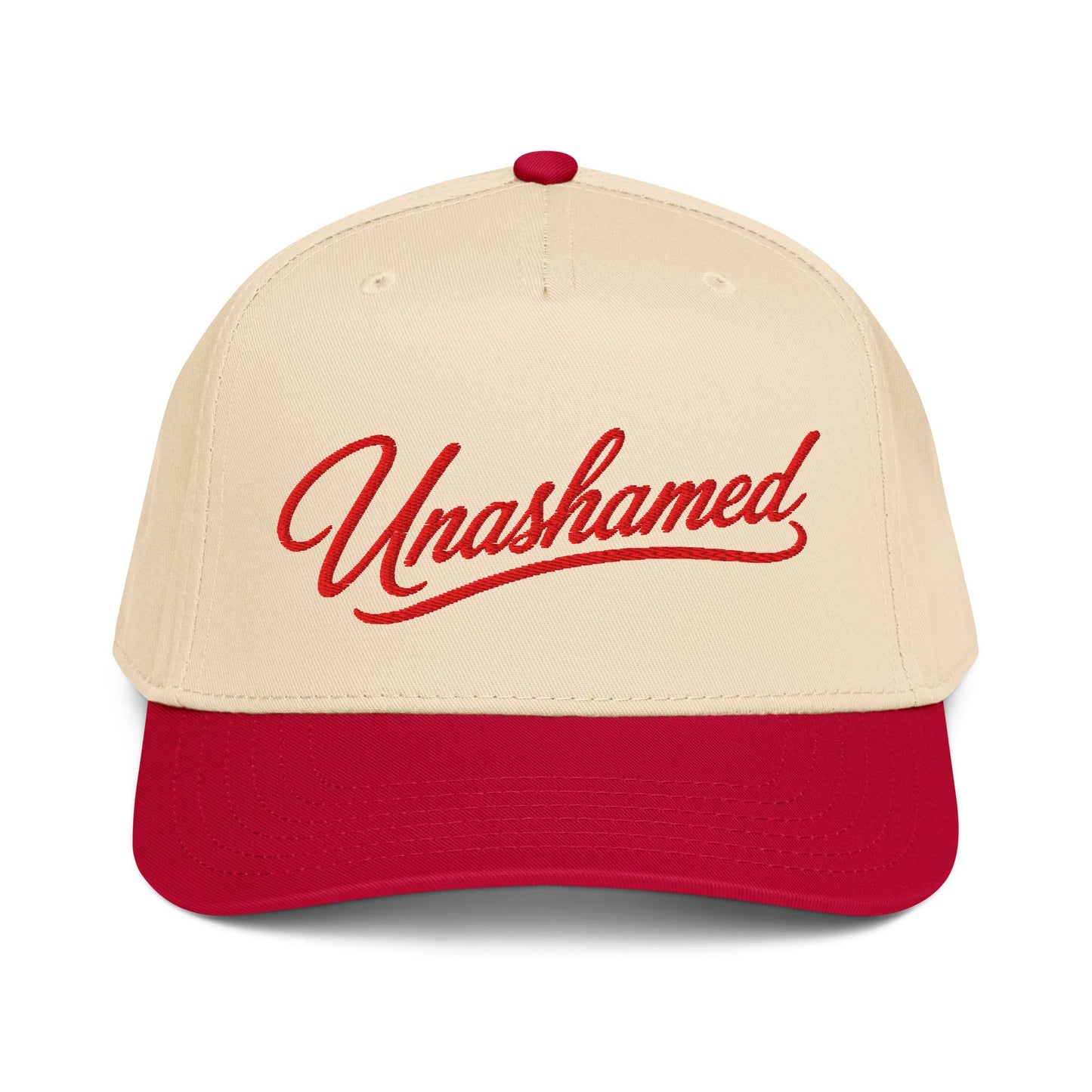 Unashamed Script Hat (Red)