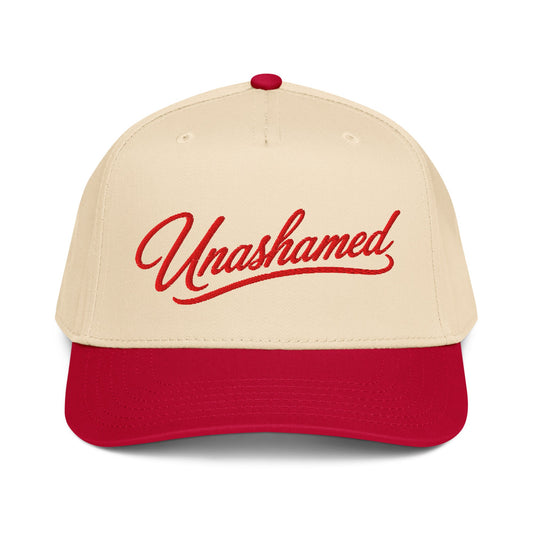 Unashamed Script Hat (Red)