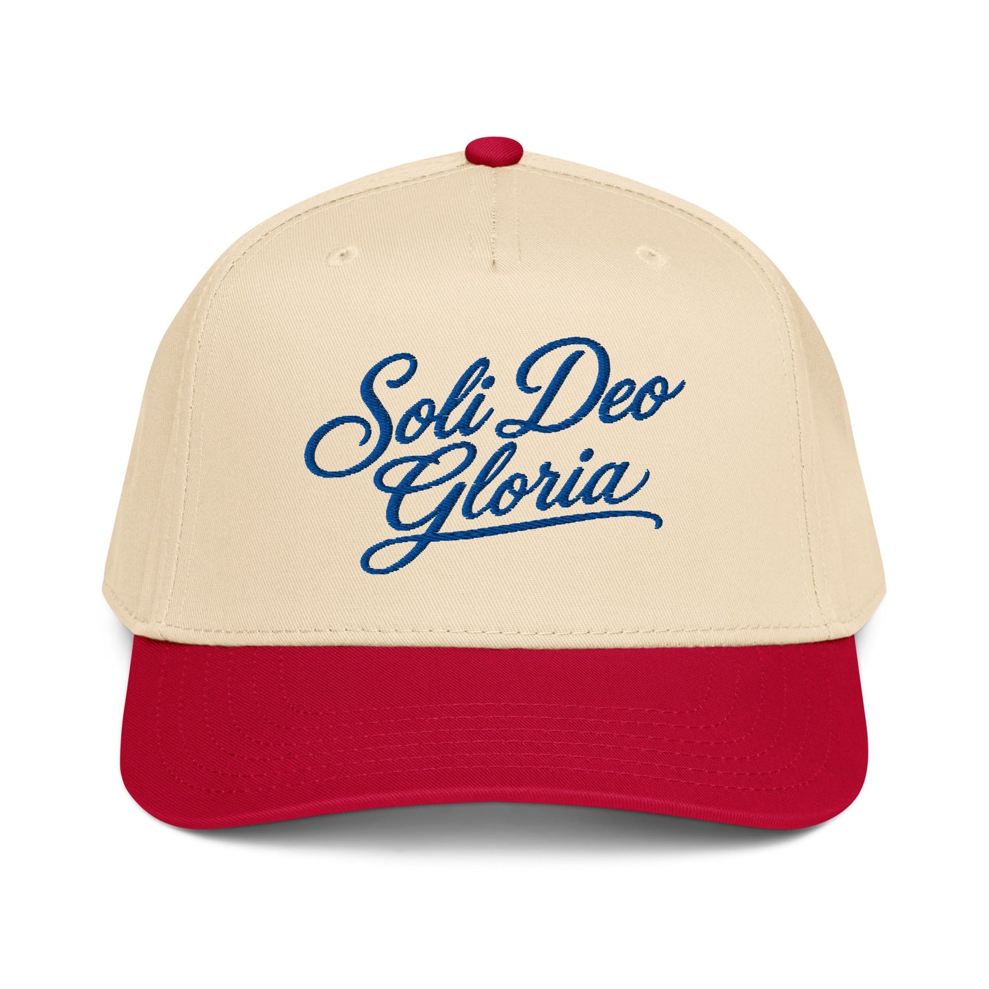 Soli Deo Gloria Script Hat (Royal)