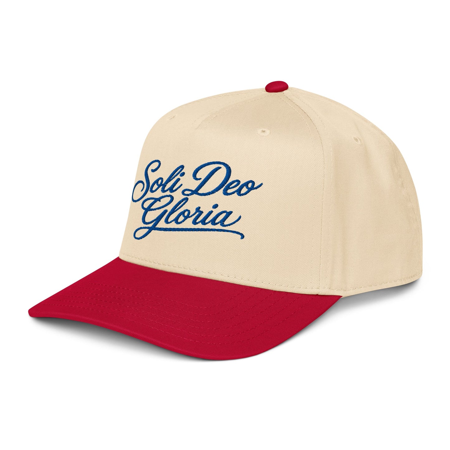 Soli Deo Gloria Script Hat (Royal)