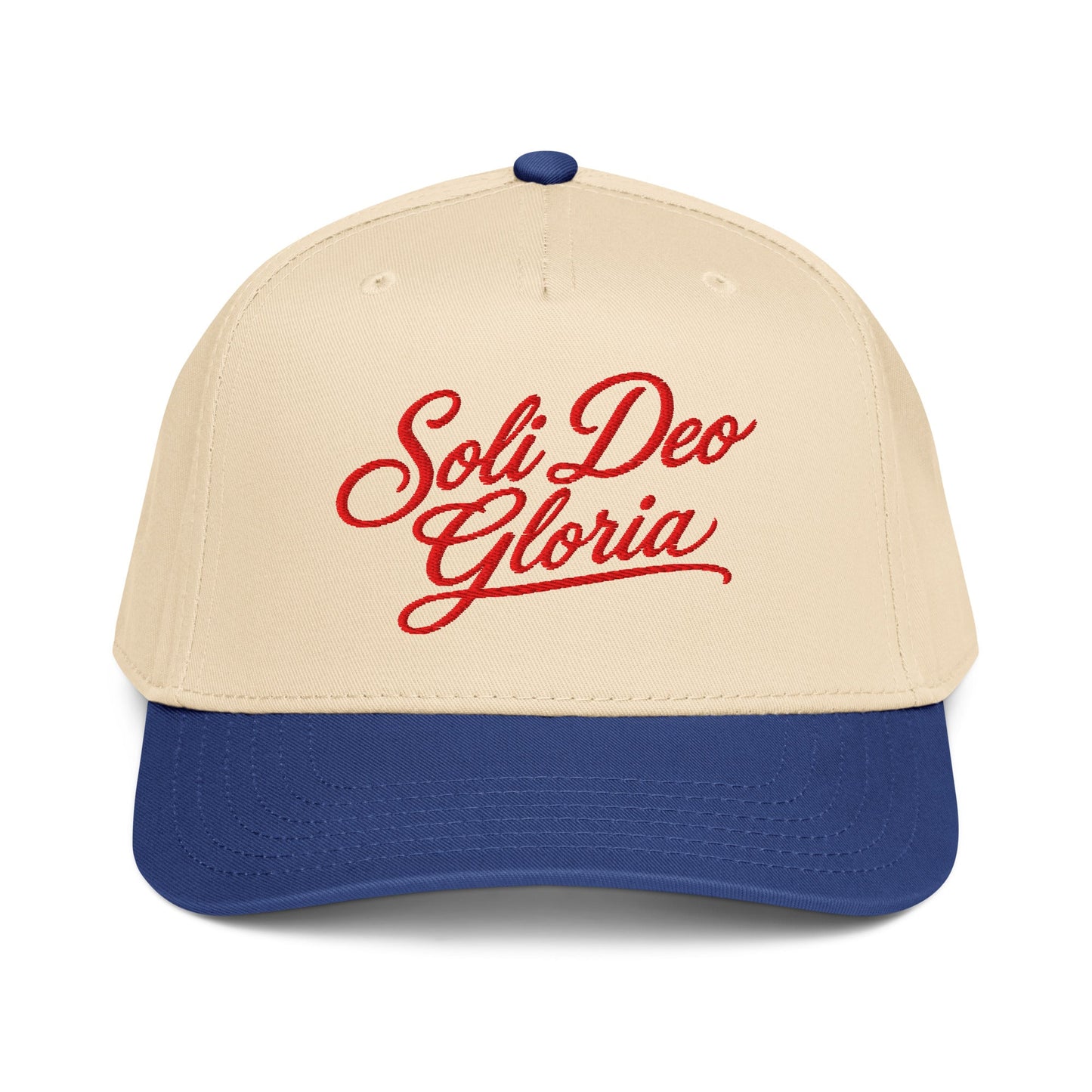 Soli Deo Gloria Script Hat (Red)