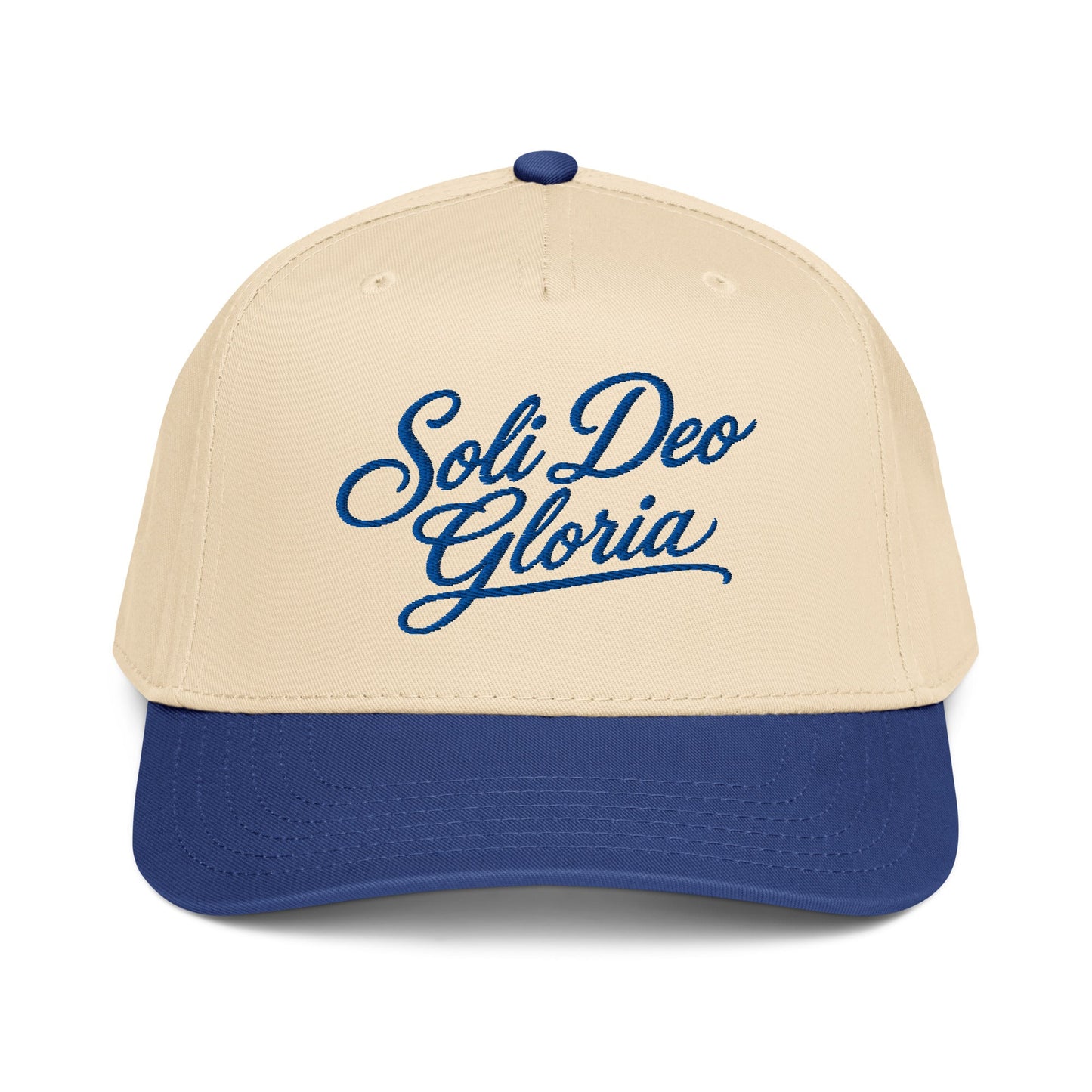 Soli Deo Gloria Script Hat (Royal)