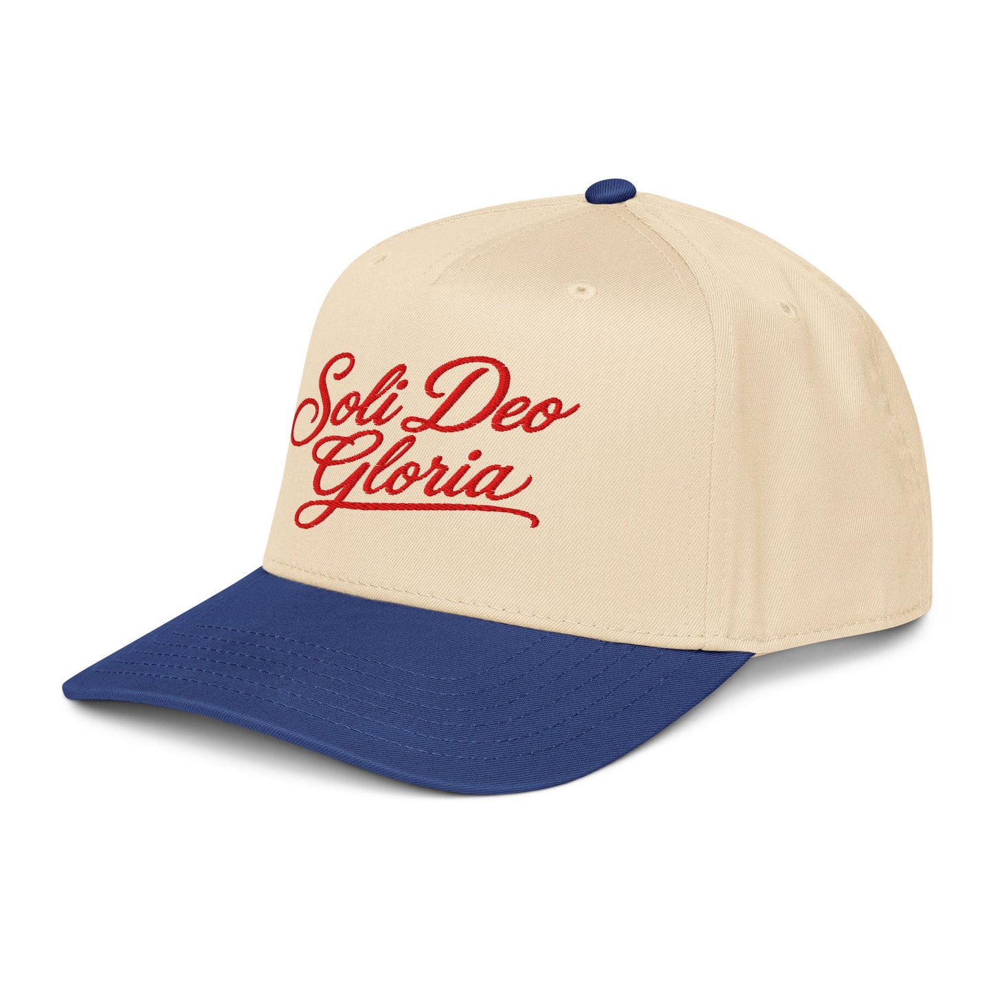 Soli Deo Gloria Script Hat (Red)