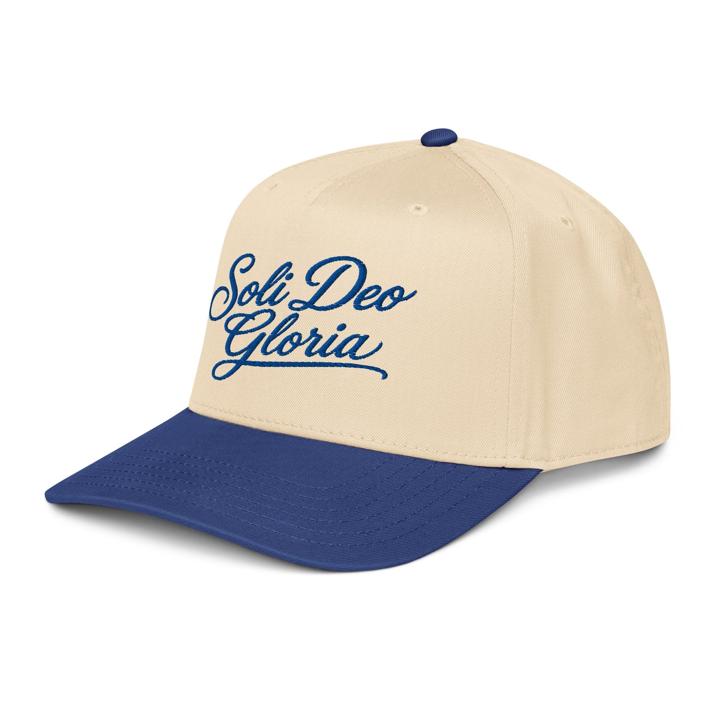 Soli Deo Gloria Script Hat (Royal)
