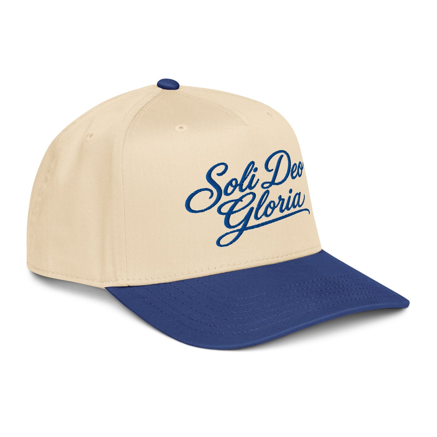 Soli Deo Gloria Script Hat (Royal)