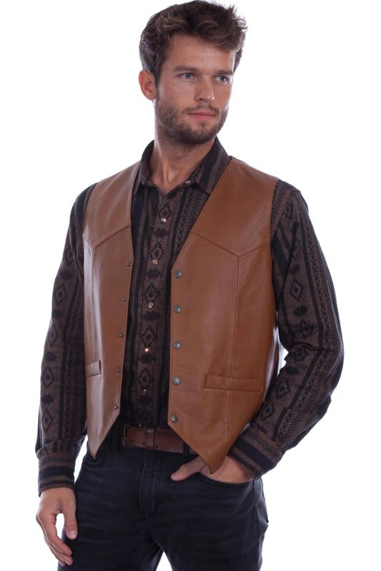 Scully Open Range (507 Leather) – Men's Vest