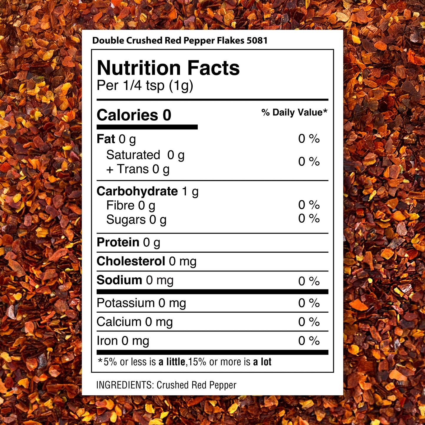 Double Crushed Red Pepper Flakes