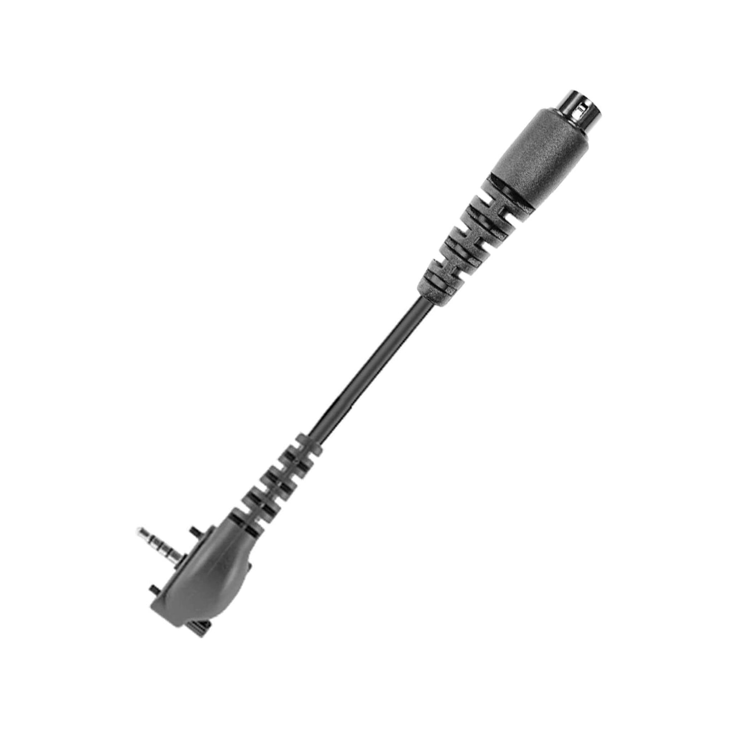 Tactical Radio Amplified Adapter/PTT for Headset(Hirose): Gentex, Ops-Core, OTTO, 3M Peltor ComTac, XPI, MSA, Helicopter, & More - Vertex: 1 Pin w/ Security Screws