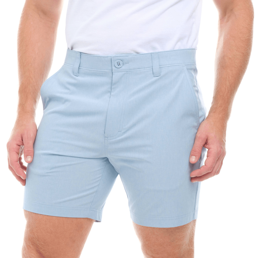Coastal Blue Travel Shorts