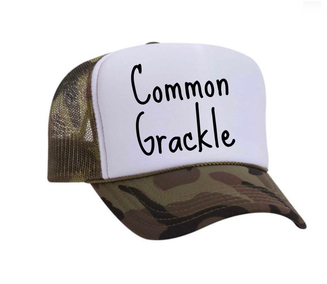 Common Grackle Trucker Hat