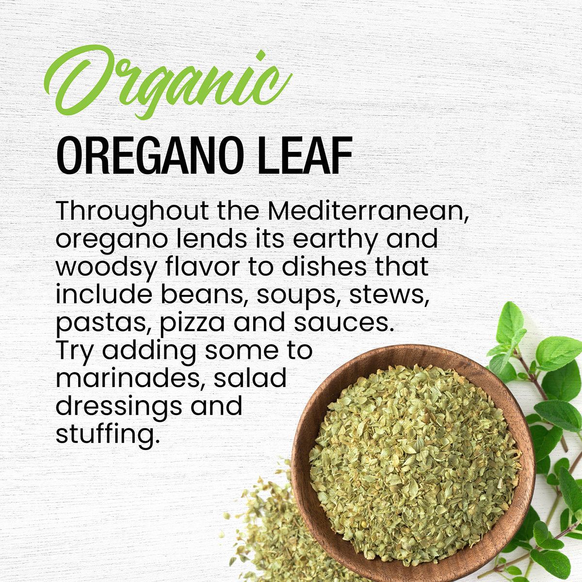 Organic Oregano Leaf