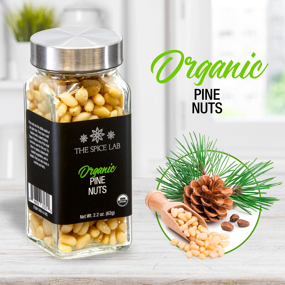 Organic Pine Nuts