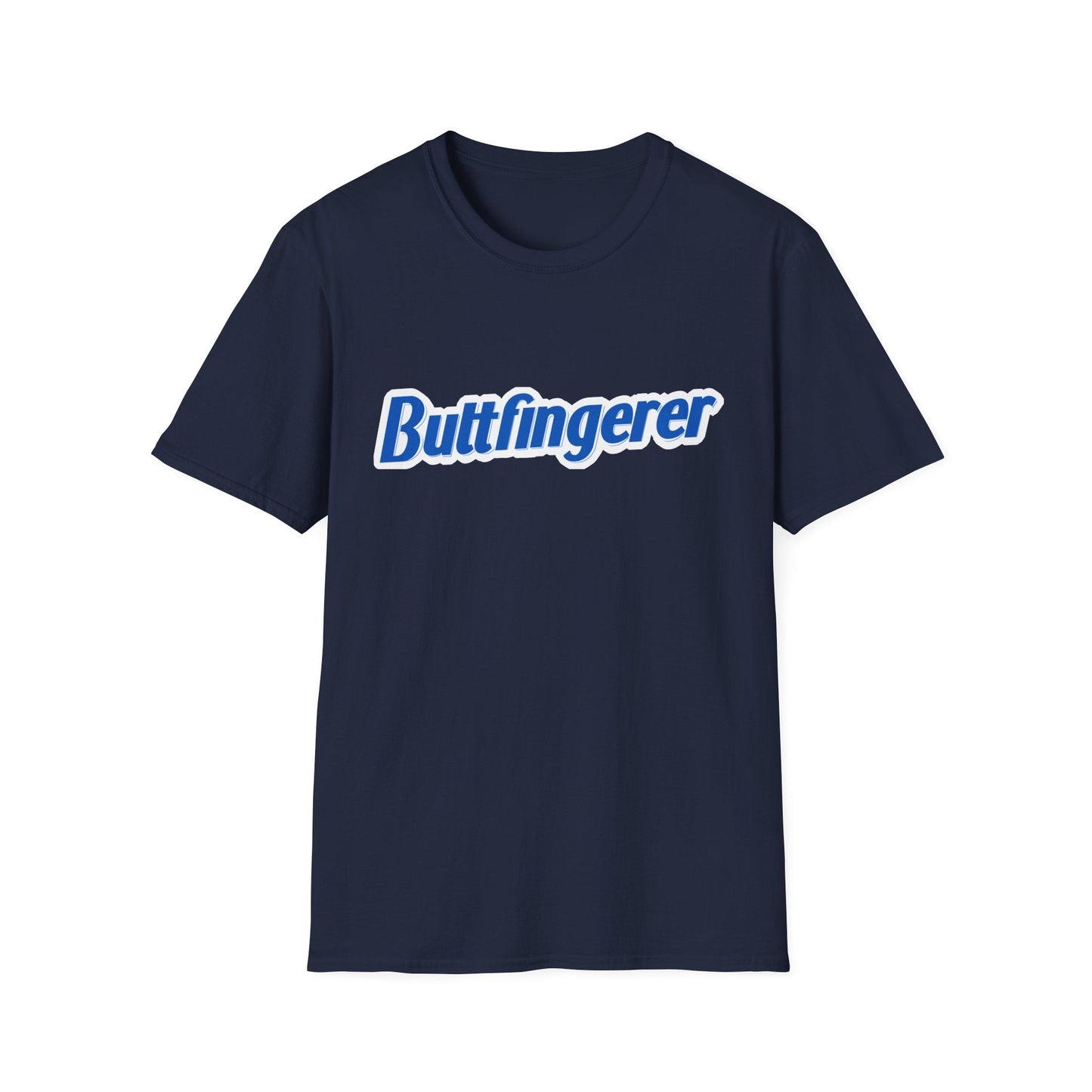 Buttfingerer T-Shirt — Funny Retro Script Tee for Sarcastic Humor Gifts