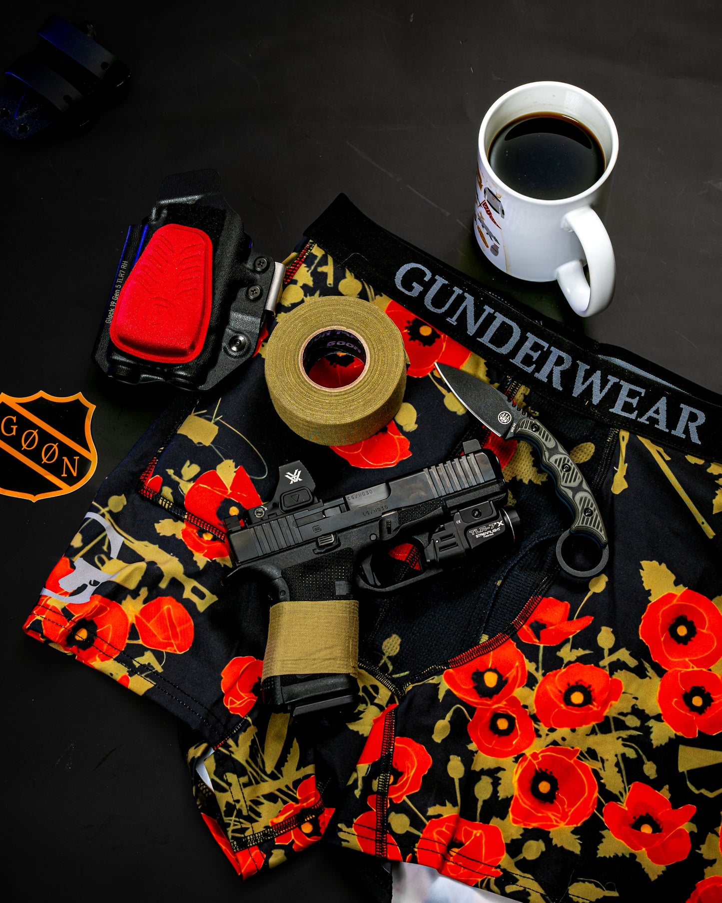 OTTE GEAR x GNDRWR Poppies of War GUNDERWEAR