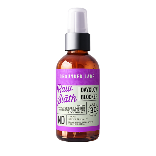 Grounded Labs Natural Beef Tallow Zinc Sunblock