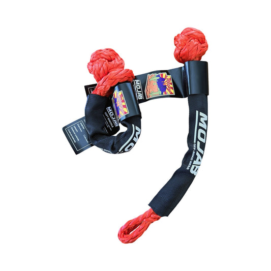 Soft Shackle 3/8’’ x 14’’ with sleeve (Set of 2 Shackles) (Lifetime Warranty)