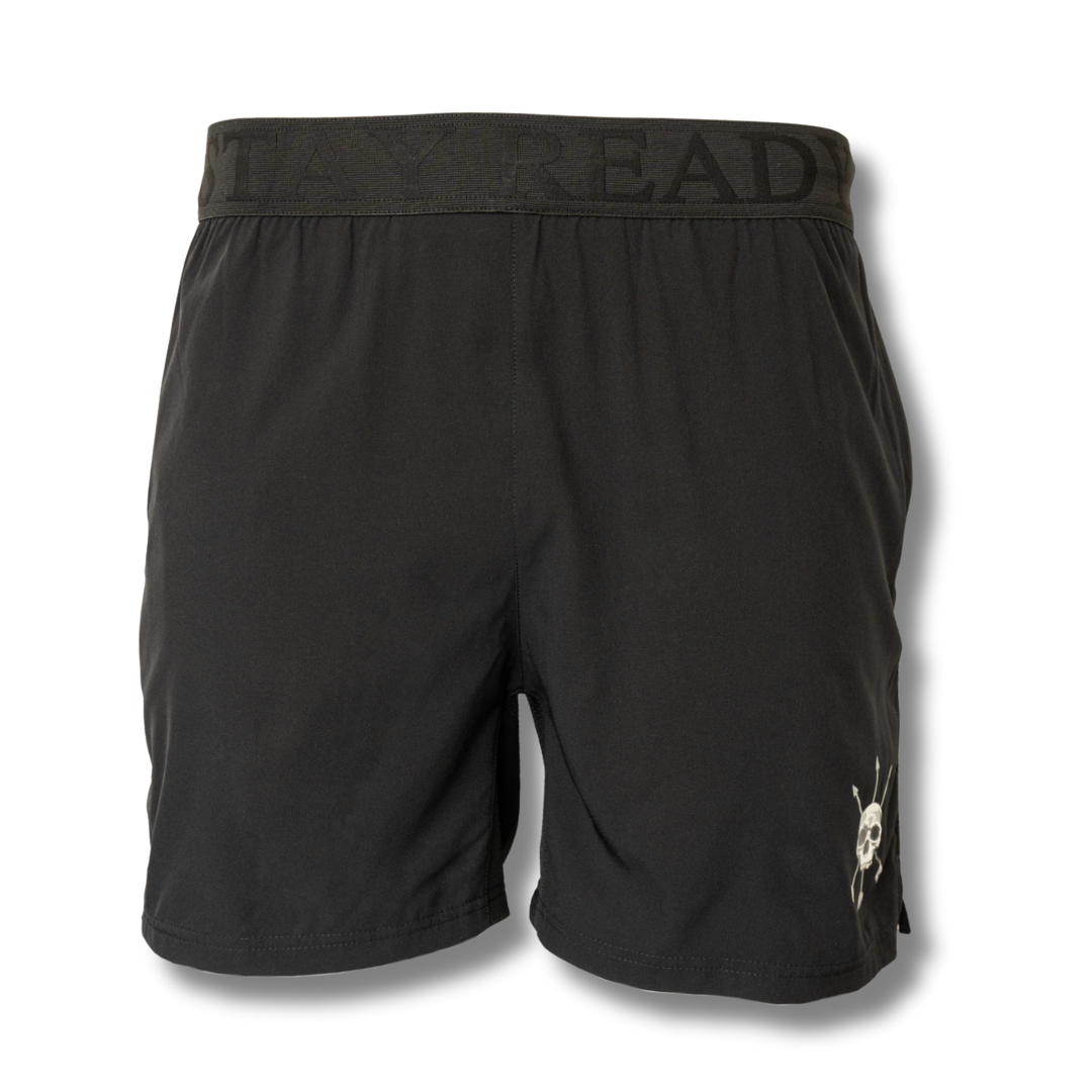 MEN'S | MOTTO SHORT : BLACK