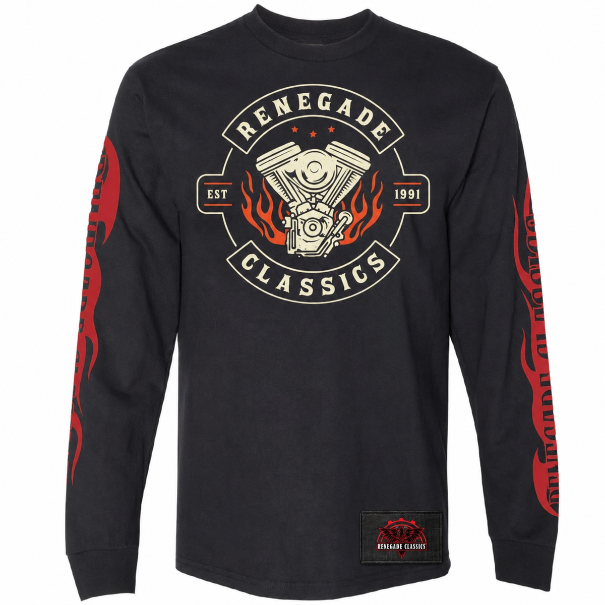 RC Rocker Vintage Men's  Long Sleeve Sweat Shirt