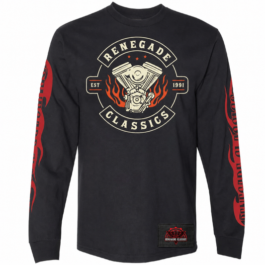 RC Rocker Vintage Men's  Long Sleeve Sweat Shirt