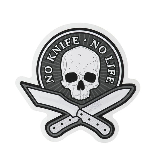 M-Tac Bumper Sticker No Knife No Life