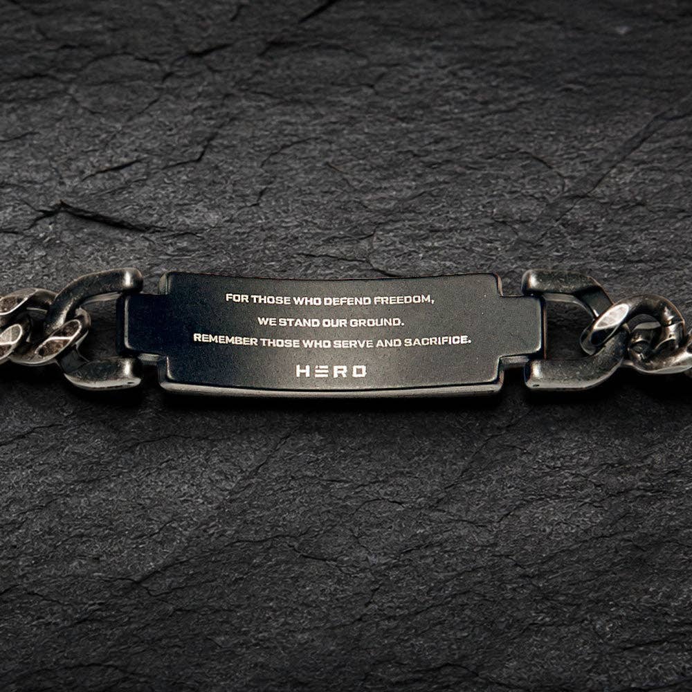 Never Surrender - Defenders of Freedom Bracelet -Faire