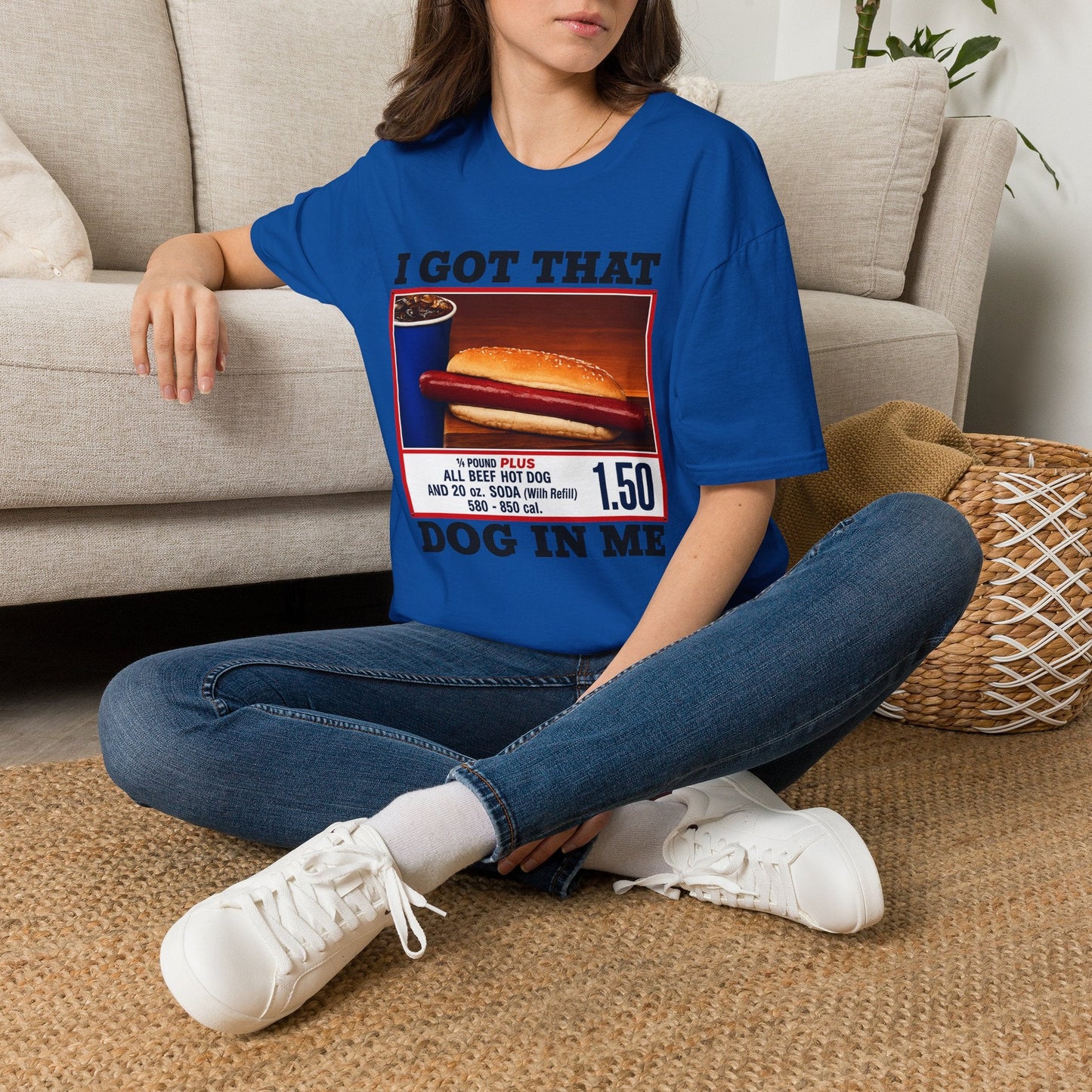 T-Shirt — 'I Got That Dog' Vintage Grocery Graphic Tee
