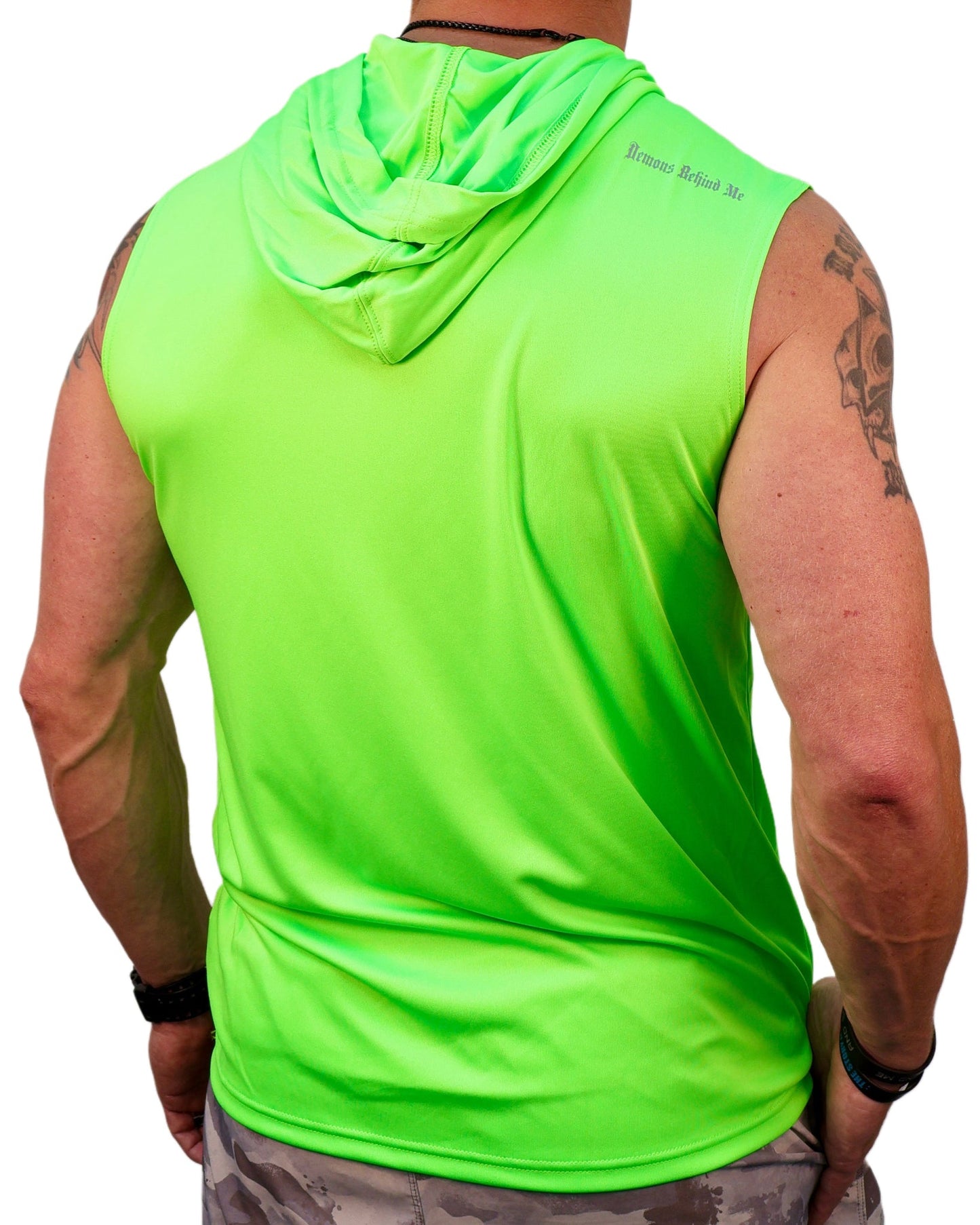 Men's Cooling Performance Sleeveless Hooded T-shirt