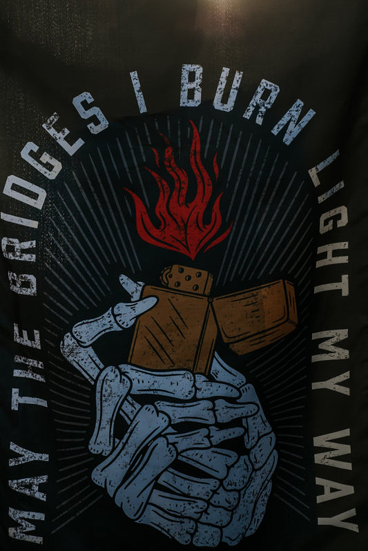 Burning Bridges Flag