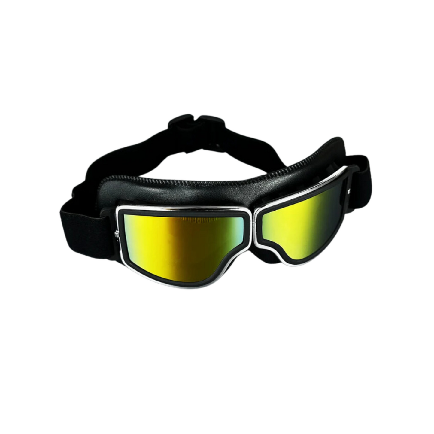 Vintage Leather Motorcycle Goggles