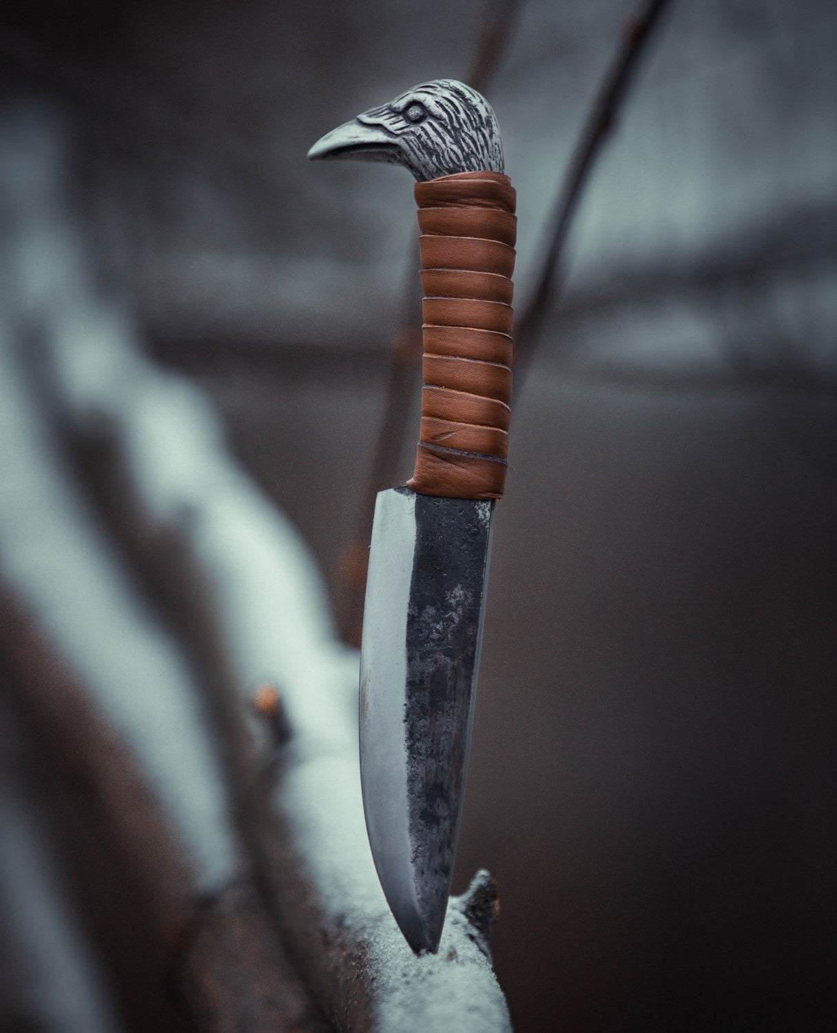 Raven Hilt Knife - 5.5" Blade