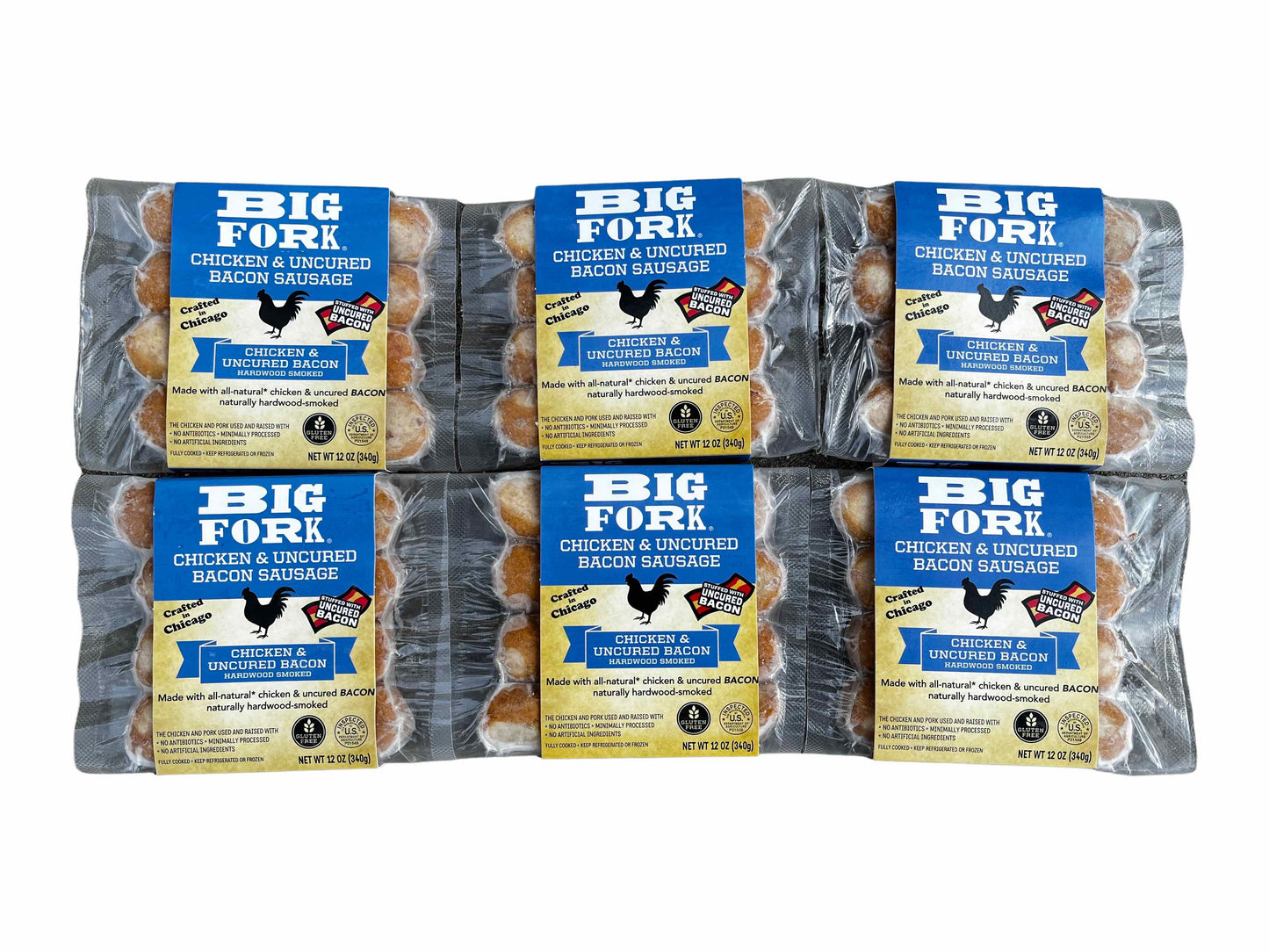 Bacon Sausage 6 Pack - Single Flavor