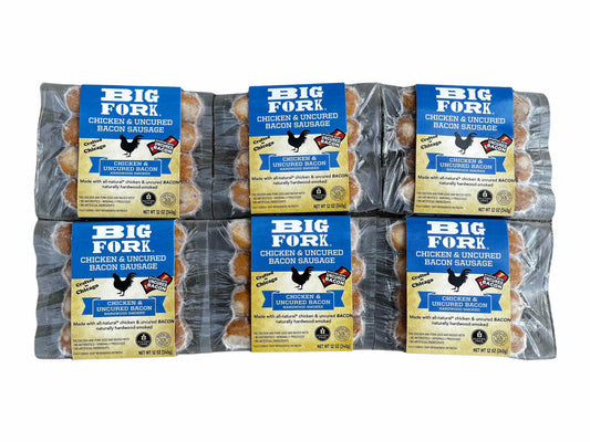 Bacon Sausage 6 Pack - Single Flavor