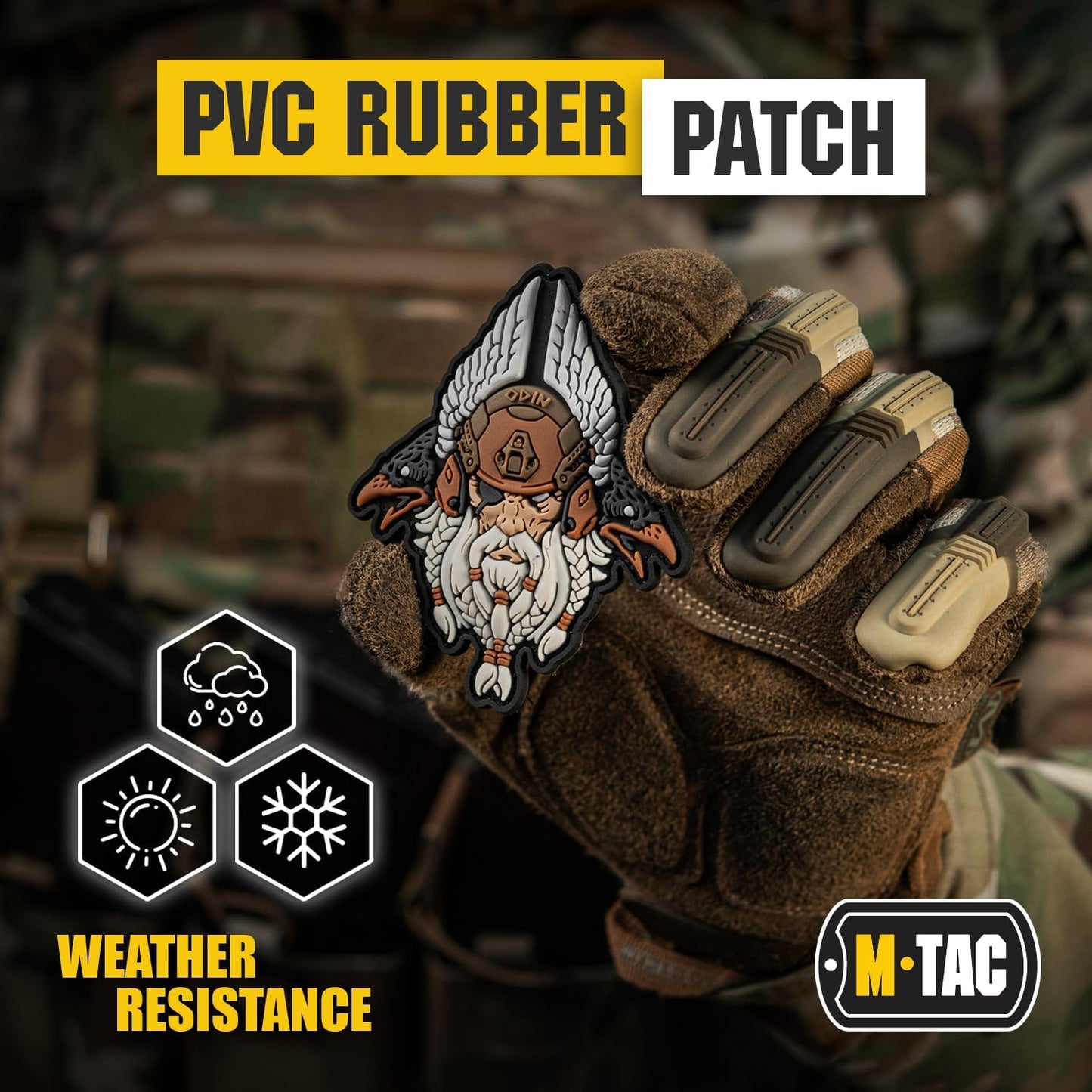 M-Tac Morale Patch Viking Invasion PVC