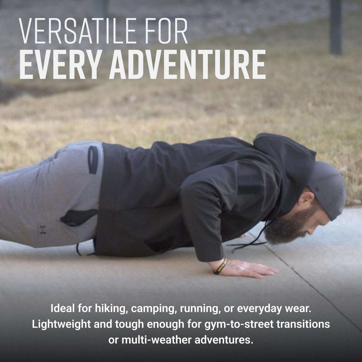 MudGear All-Weather Warrior Hoodie - Black